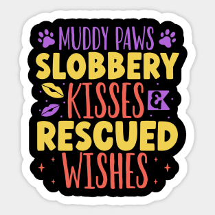Muddy Paws - Animal Rescue Sticker
